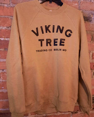 Viking Tree Stamp Logo Crewneck