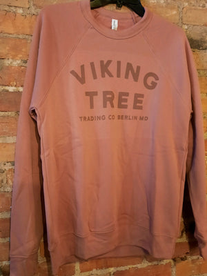 Viking Tree Stamp Logo Crewneck