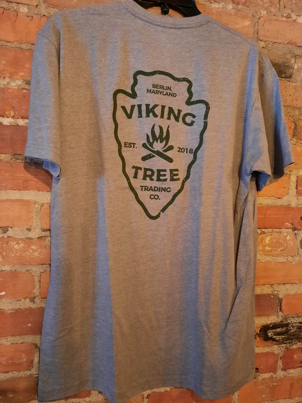 Viking Tree Short Sleeve T Shirt - Arrowhead Logo