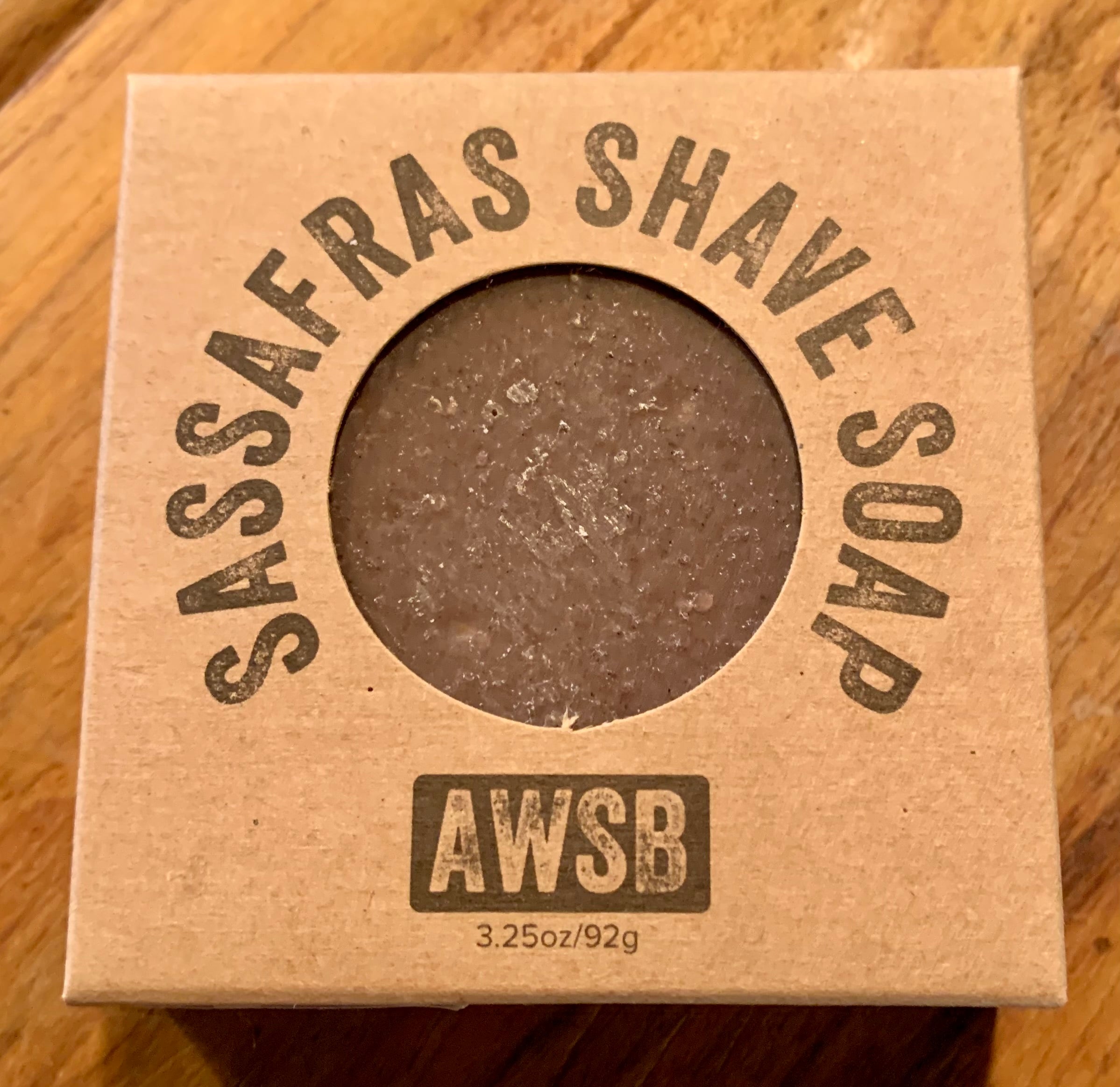 AWSB Sassafras Shave Soap