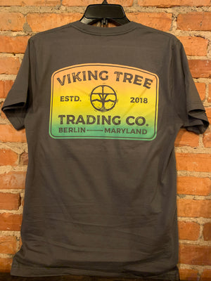 Viking Tree Rainbow Logo T Shirt